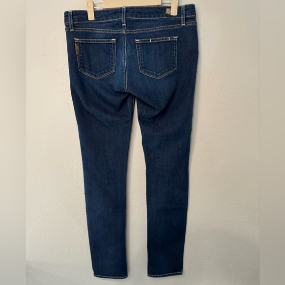 PAIGE Jeans Skyline Peg Straight Leg Stretch Skinny Denim Jean SZ 29 LIKE NEW! - Picture 3 of 15